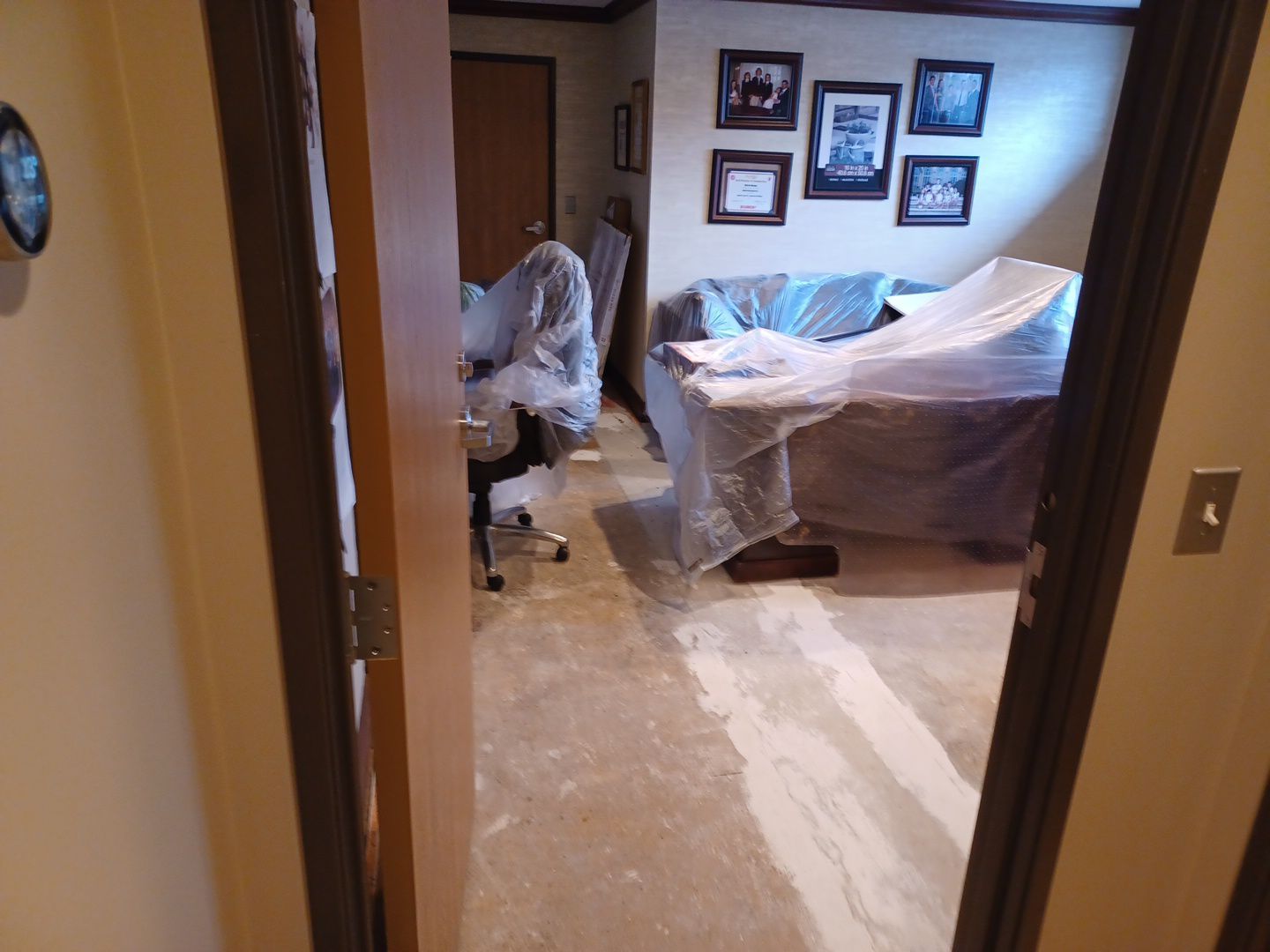 Project in Commerce Township by EzDry Water Mitigation & Property Restoration