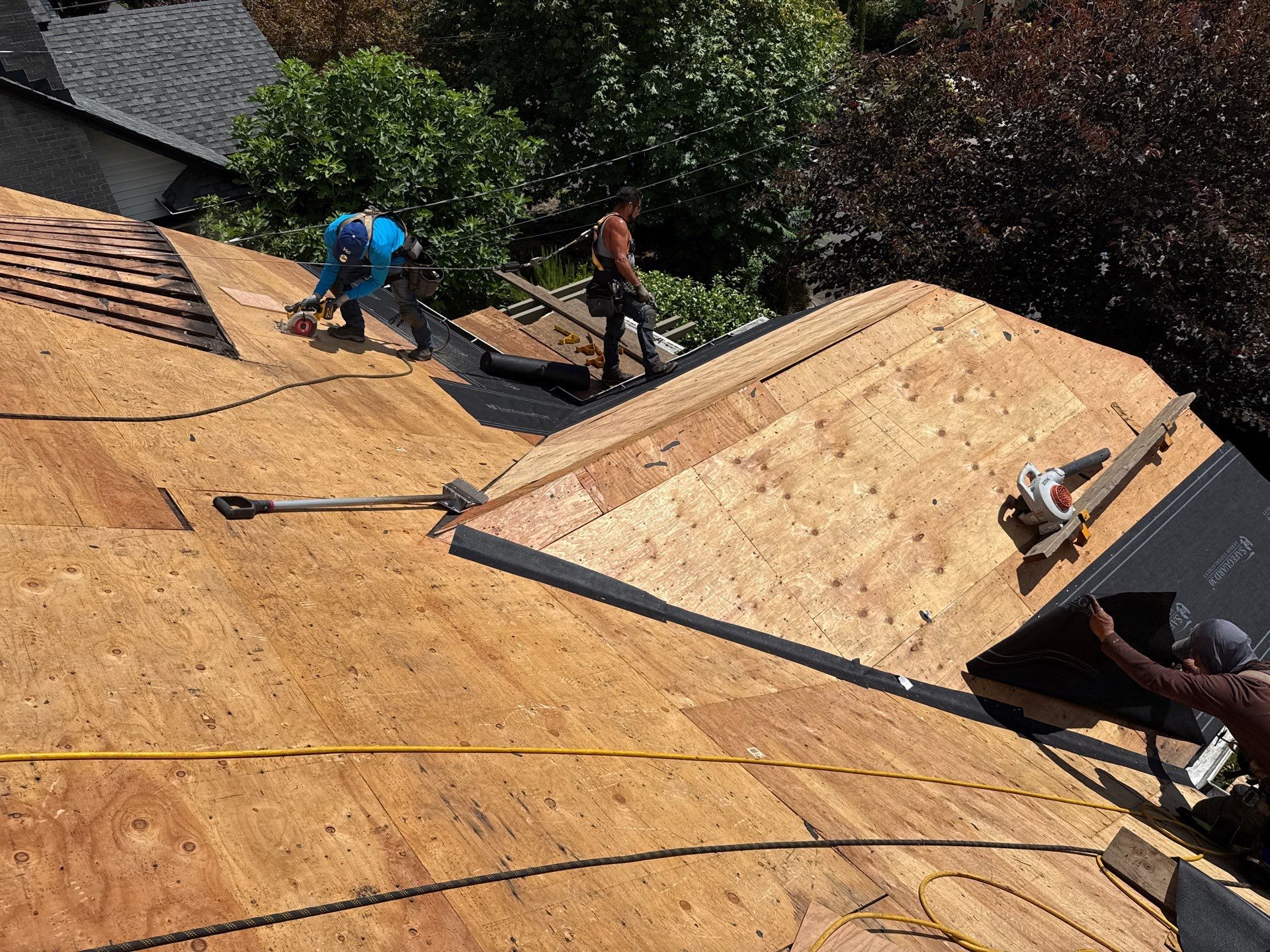 Project in Portland by Tom Leach Roofing
