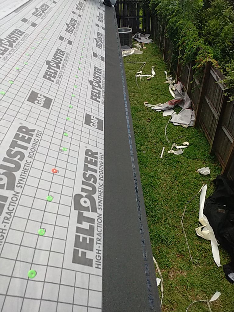 Residential Roofing Installation using Roof Replacement by American Roofing & Construction LLC