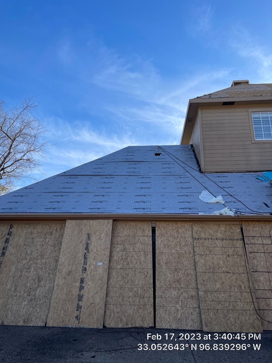 Roof Damage Repair  by SLM General Contractors & Roofing