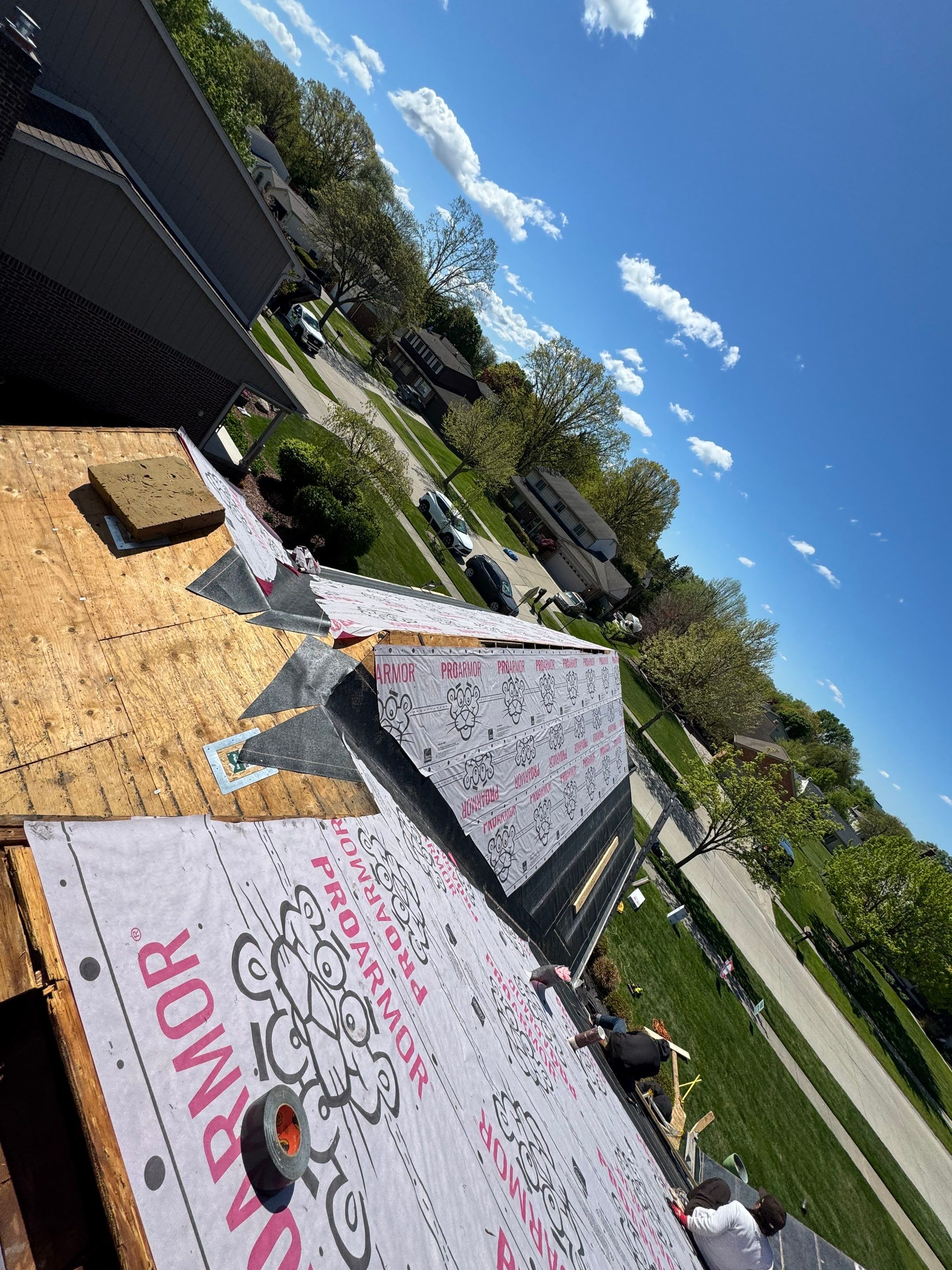 Roof Replacement using Owens Corning Duration by 180 Contractors