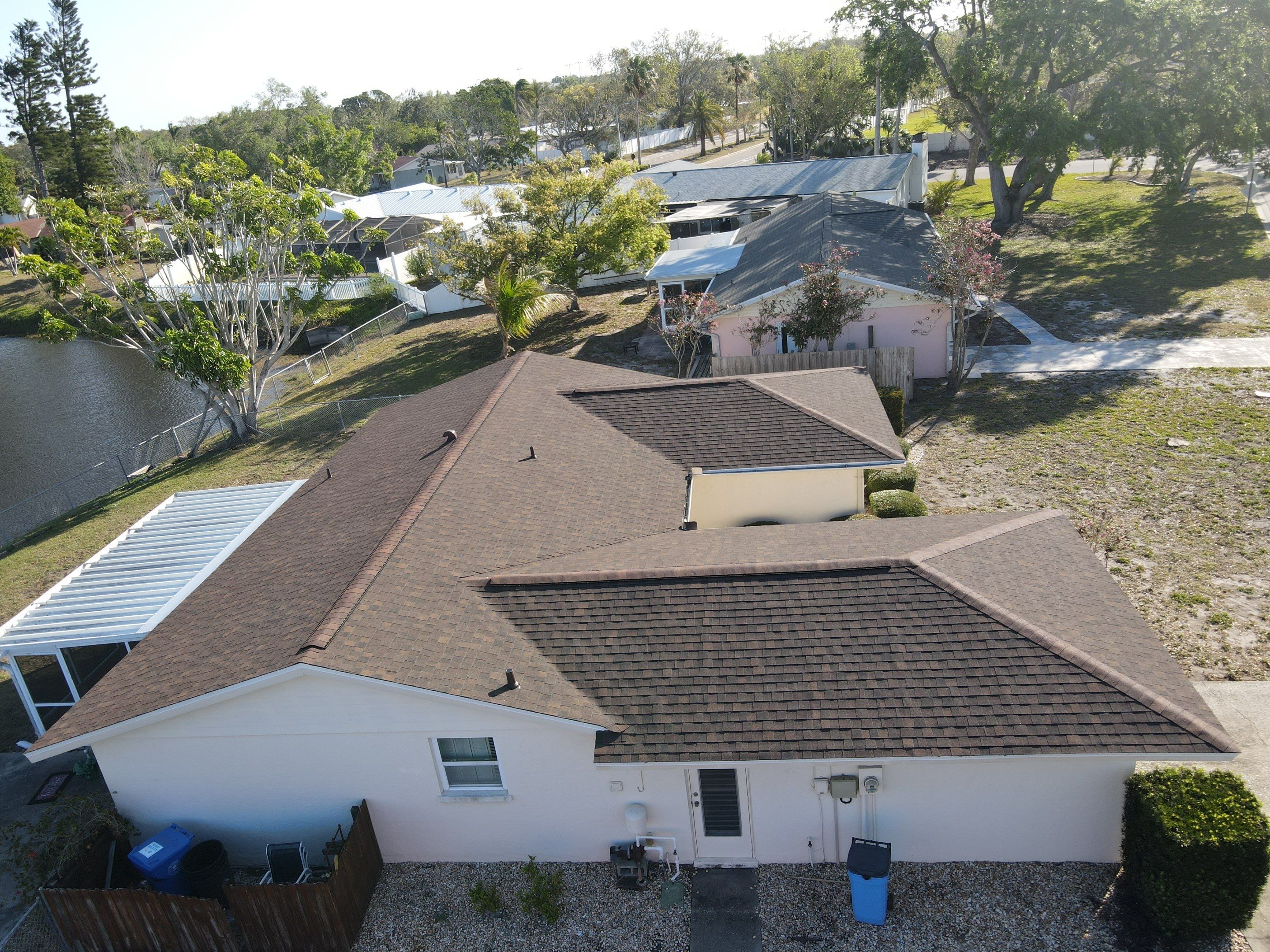 Roof replacement in Bradenton, FL. by Steadfast Roofing 