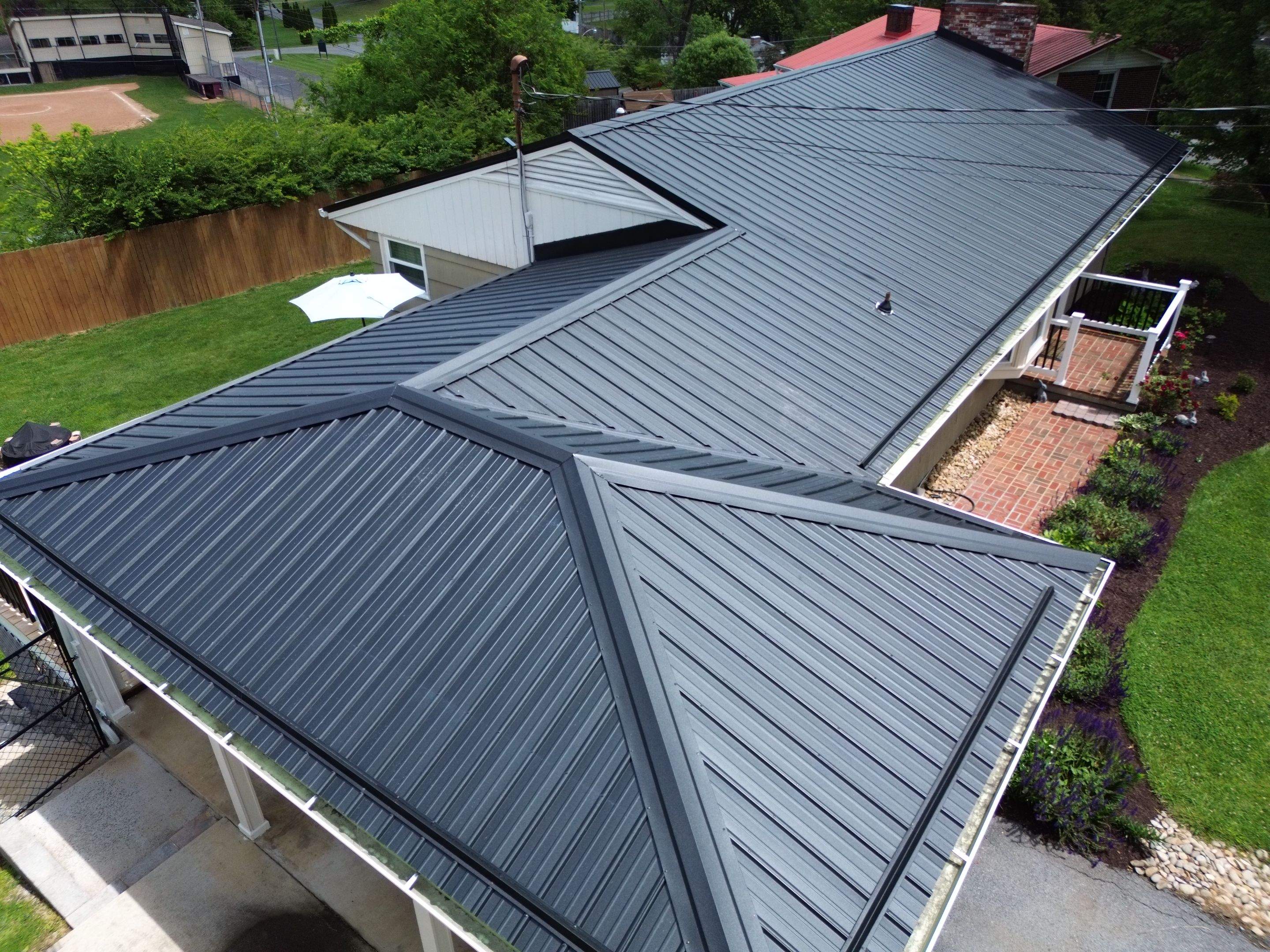 Black Frost AG Panel by Omnia Roofing