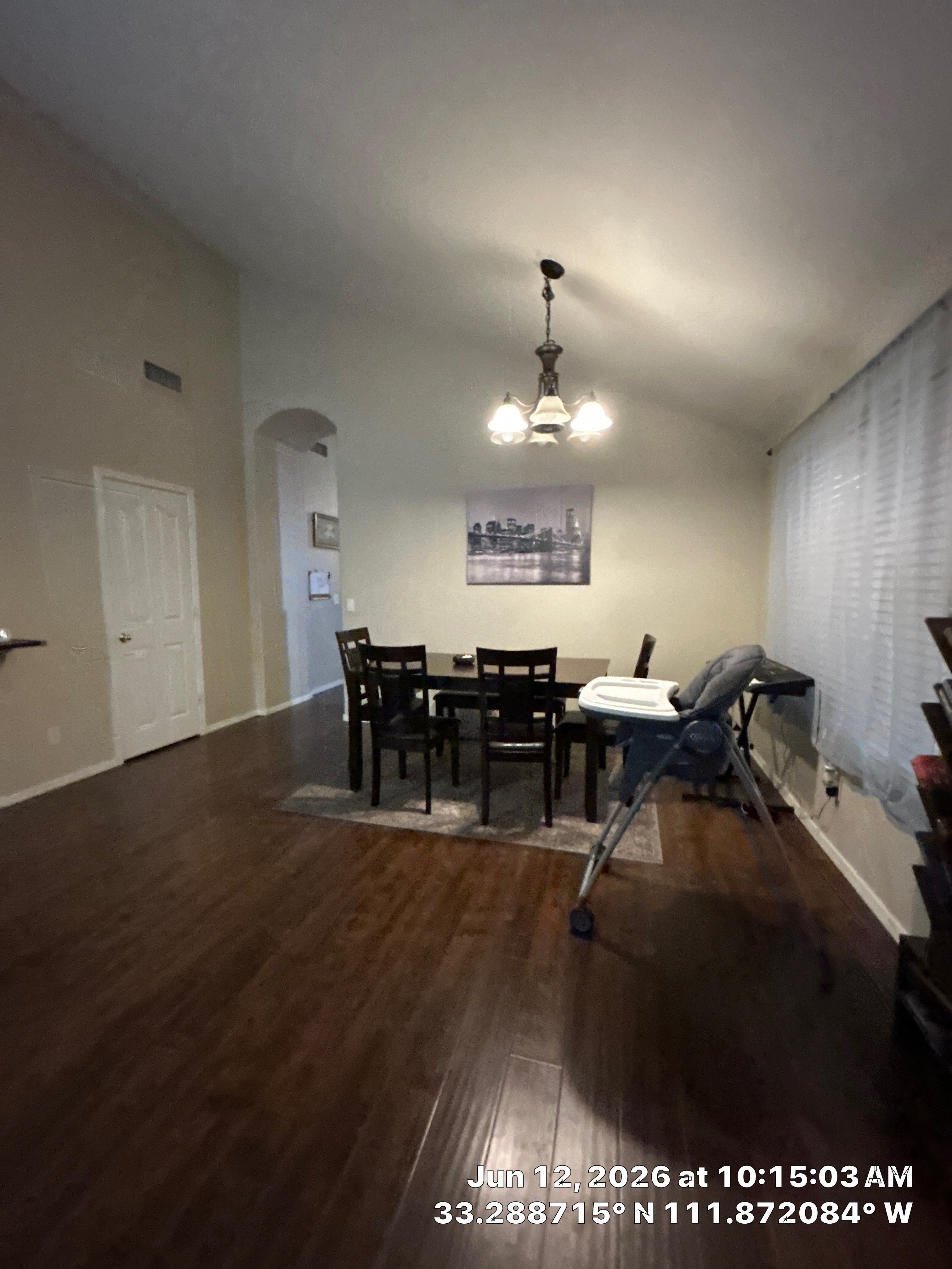 Dark Wood-Look Laminate Flooring Installation in Chandler by CompanyCam Sales Demo