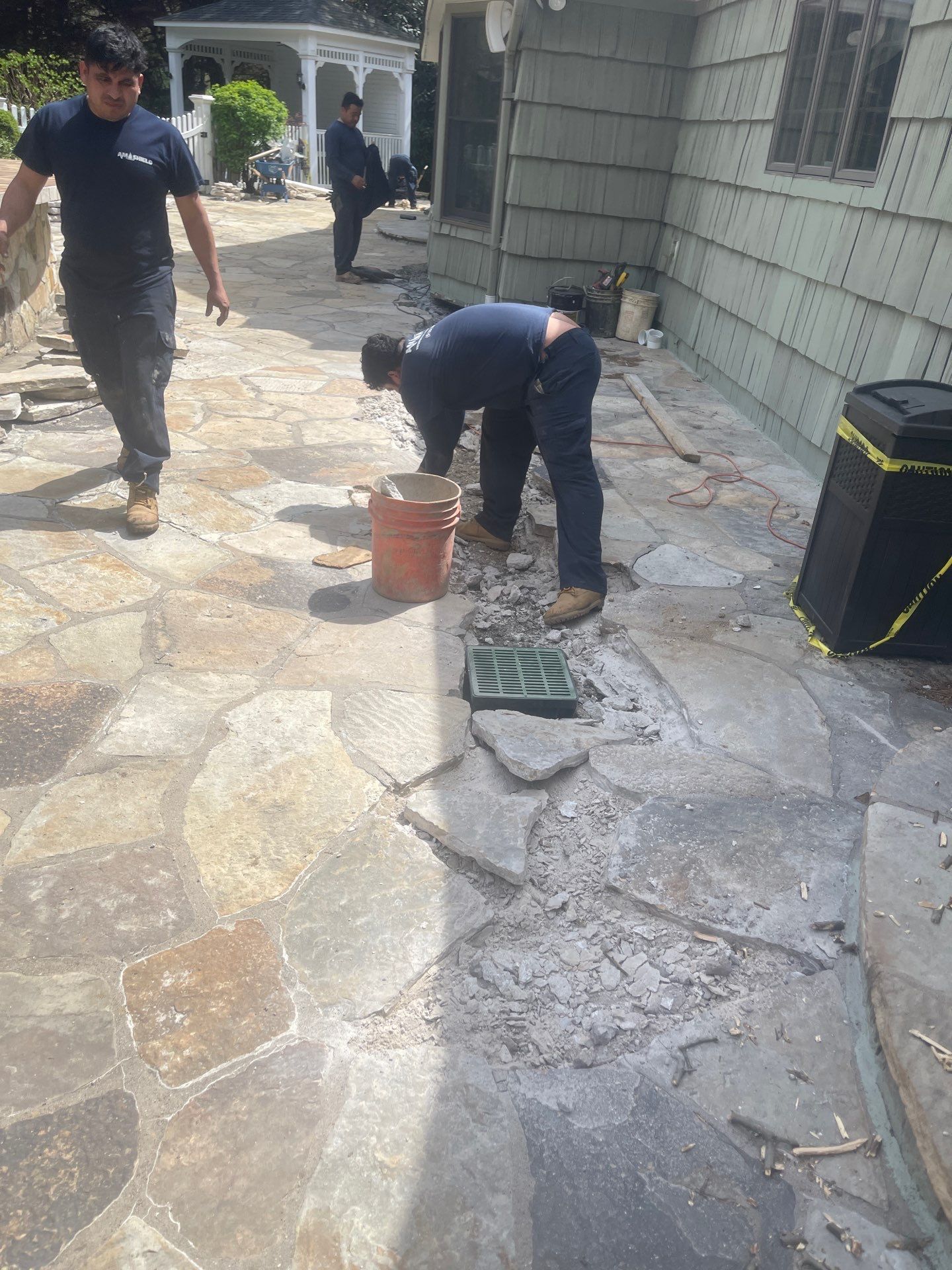 Mt. Misery Rd. Huntington, NY by A.M. Shield Waterproofing, Corp.