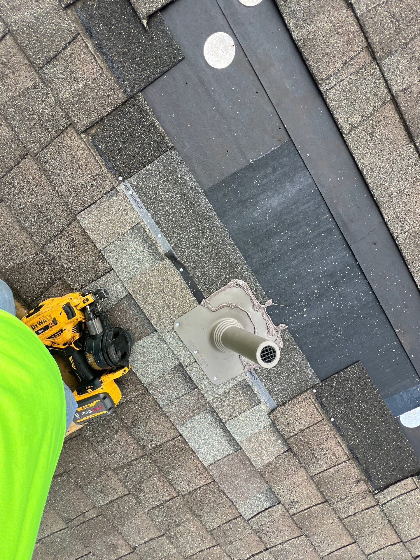 Hail Damage using Owen's Corning Duration (Lifetime) Shingles by Roof Repair Services LLC