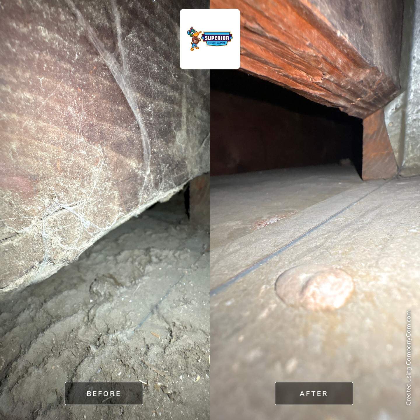 Air Duct Cleaning With a Vacuum Truck in Rochester, PA by Superior Air Duct Cleaning