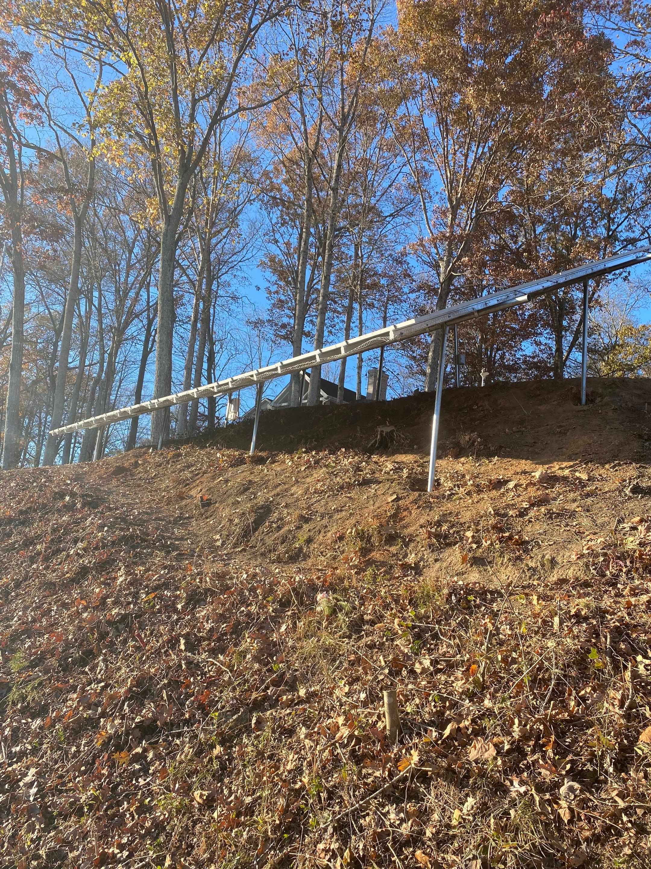 Project in Harriman by Green Wave Solar 