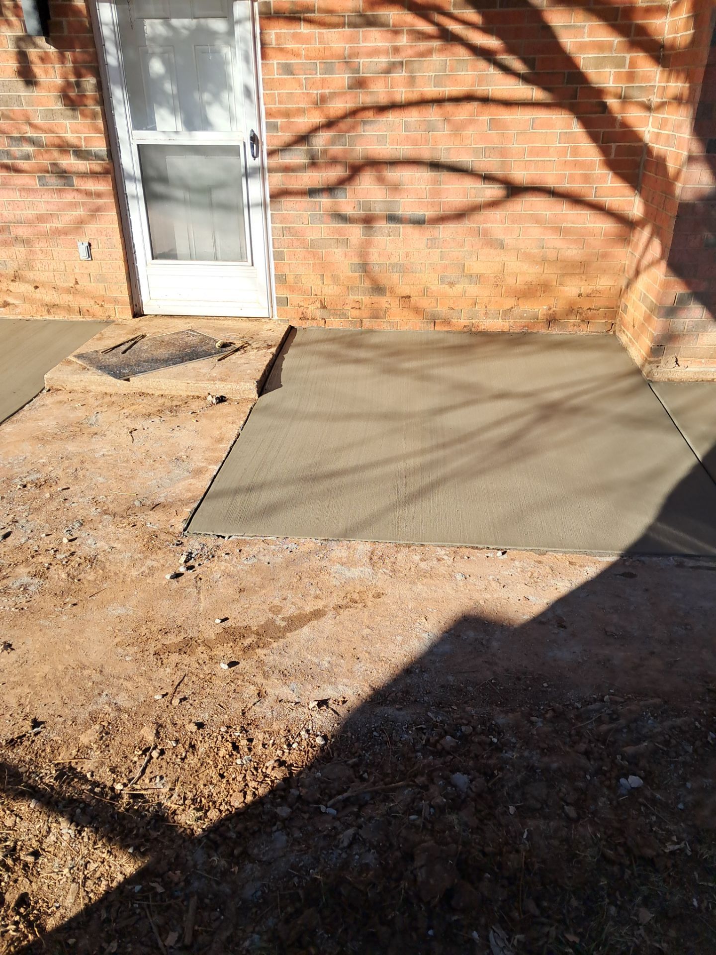 Concrete work, Landscape work, Sod work, and Irrigation work. by Clays Services Inc