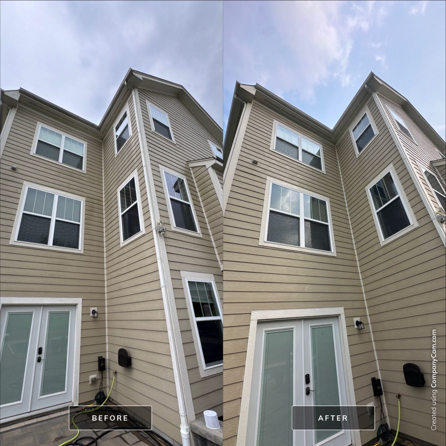 Project in Village of Lakewood by Simmons Power & Soft Washing