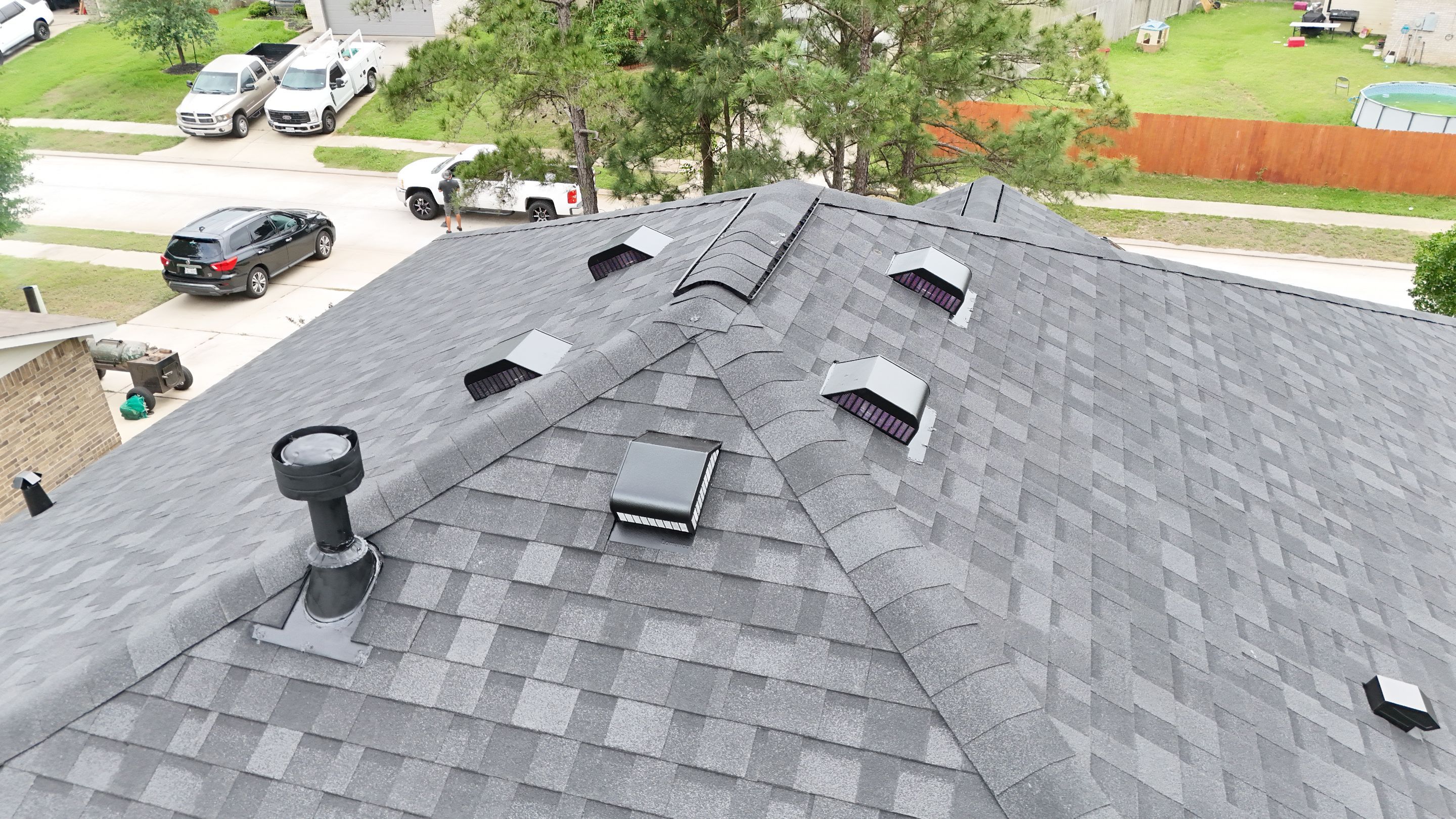 Project in Magnolia, Texas by Roof Top Innovations 