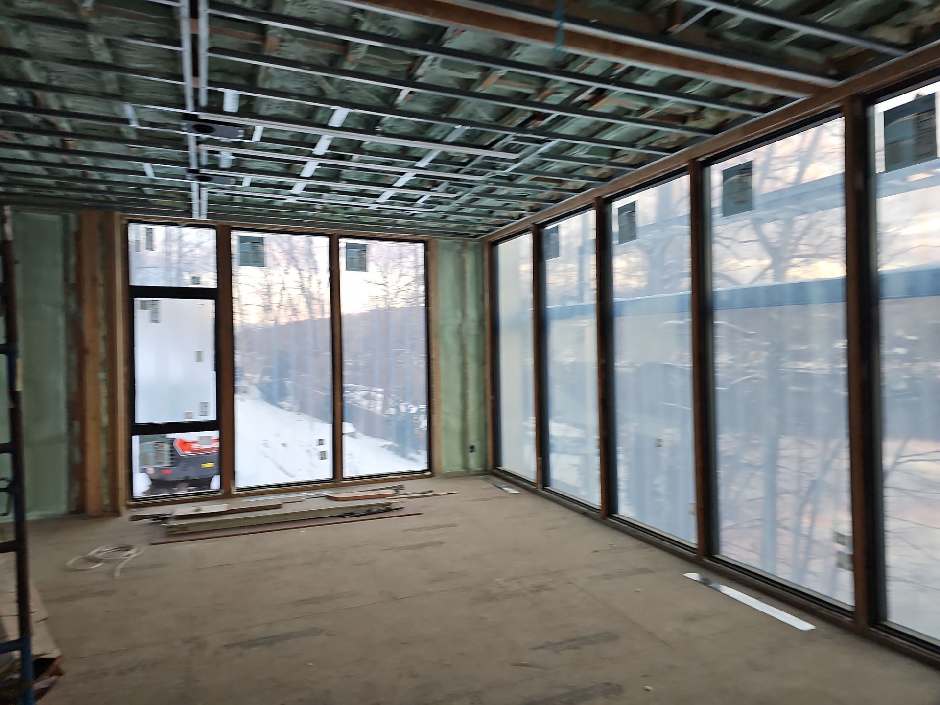 New Construction using Closed Cell Spray Foam by NYS Foam & Energy