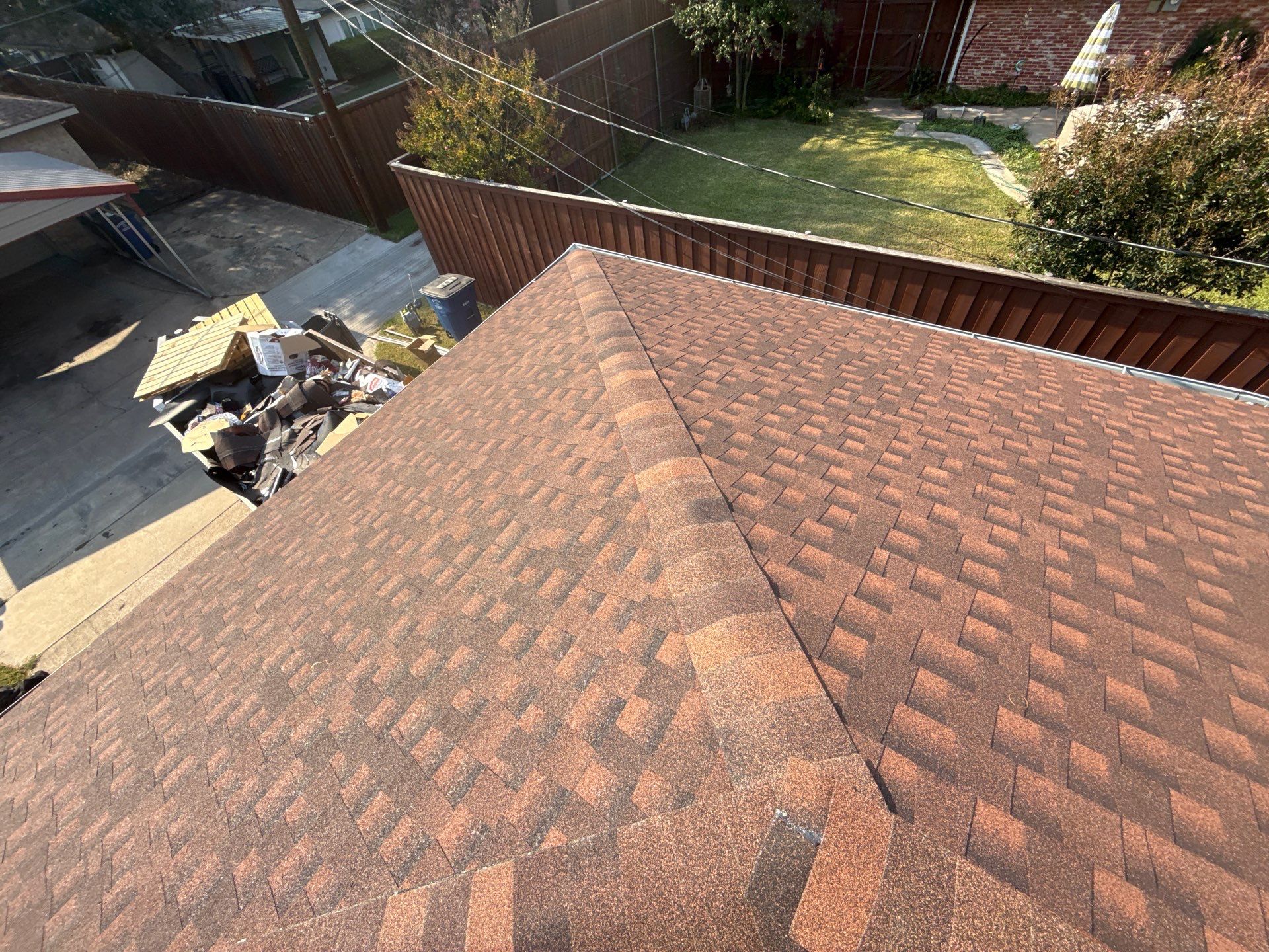 GAF Timberline HDZ - Hickory by Top Sun Roofing