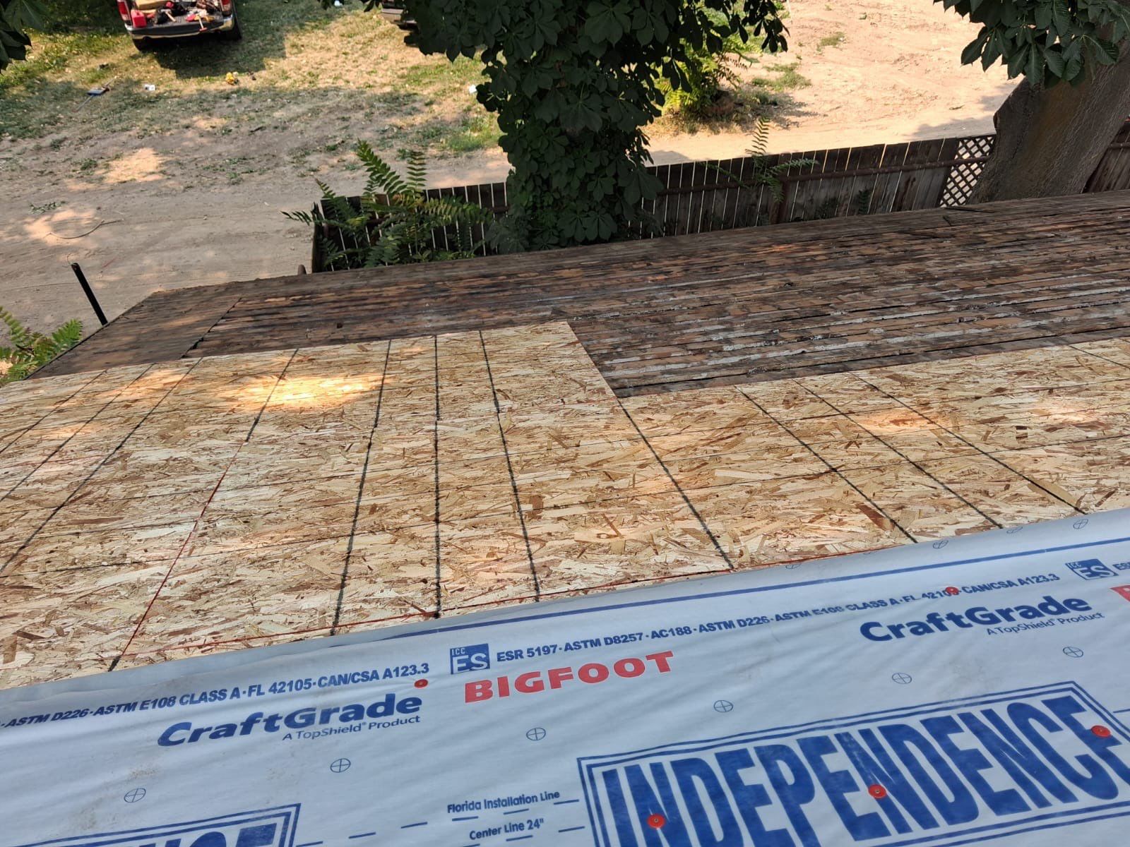 Full Residential Roof Replacement with New OSB Sheathing in Nampa by Olive Roofing