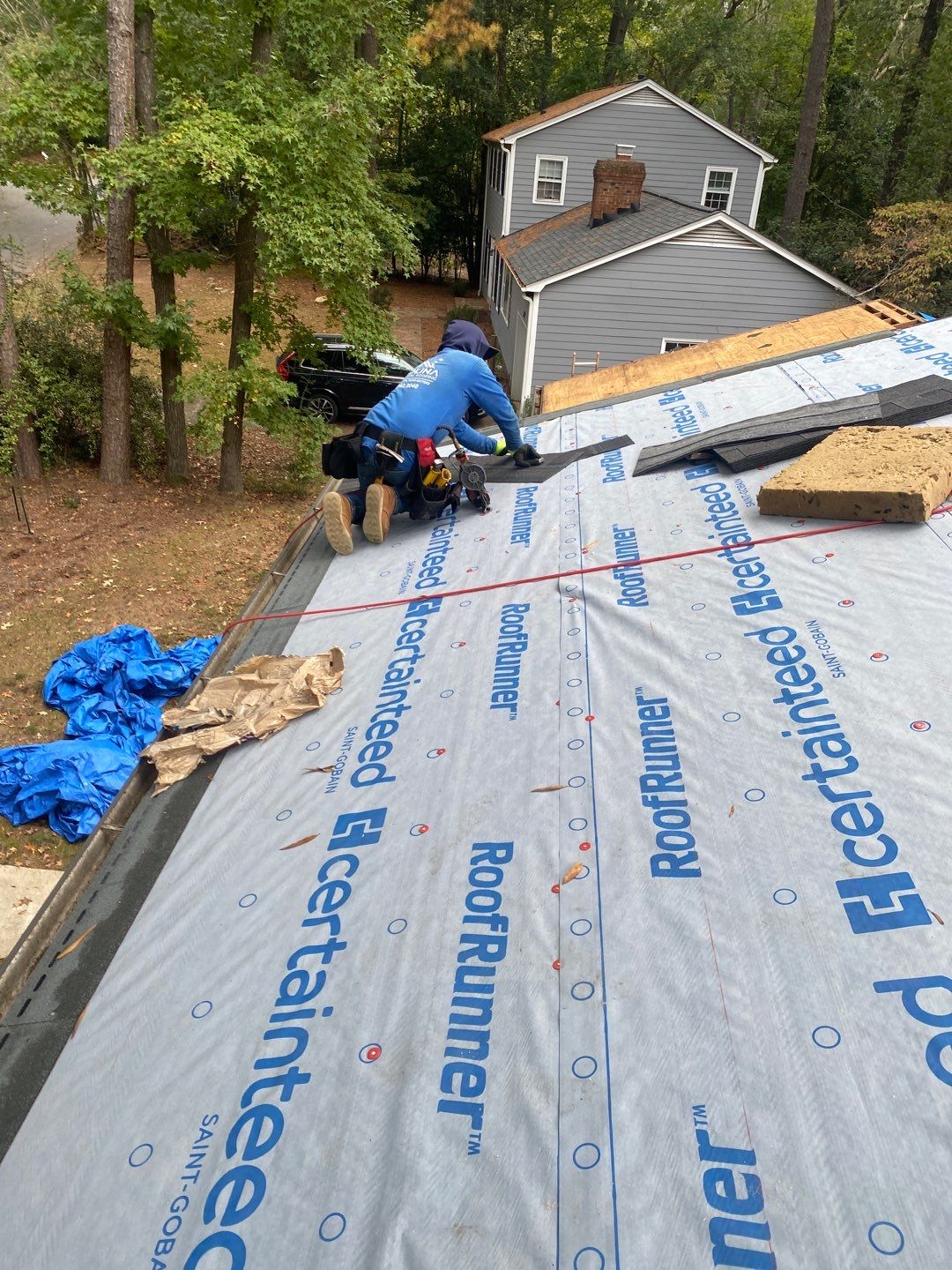 Project in Chapel Hill - Certainteed Landmark Pro Espresso by Pro Performance Roofing
