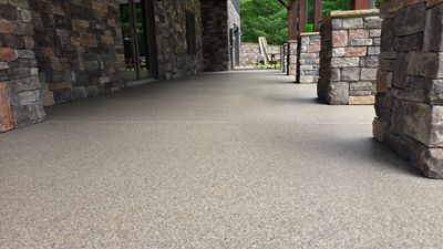 Patio using Obsidian