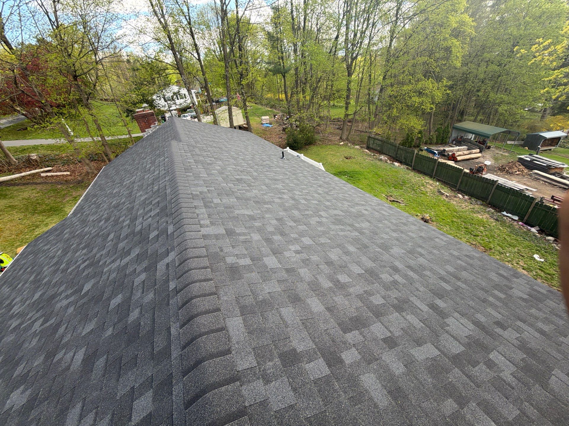 Owens Corning Duration: Onyx Black in New Milford by Golden Shield Roofing