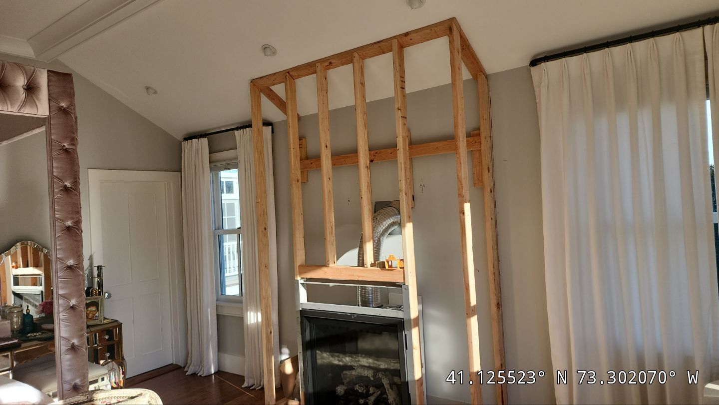 Gas Fireplace and Insert  by Neighborhood Chimney Services 