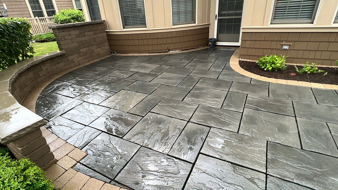 Glenview, IL Patio Clean, sand seal.  by Northern Power Washing LLC.