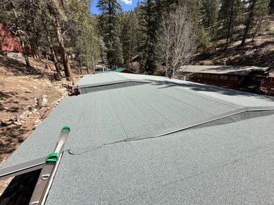 Residential Roofing Installation using Modified Bitumen Roofing