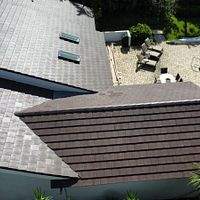 Westlake Saxony Slate 900 Tile Brown Sugar- Antique Black  by Total Roofing System The Metal Roof Experts
