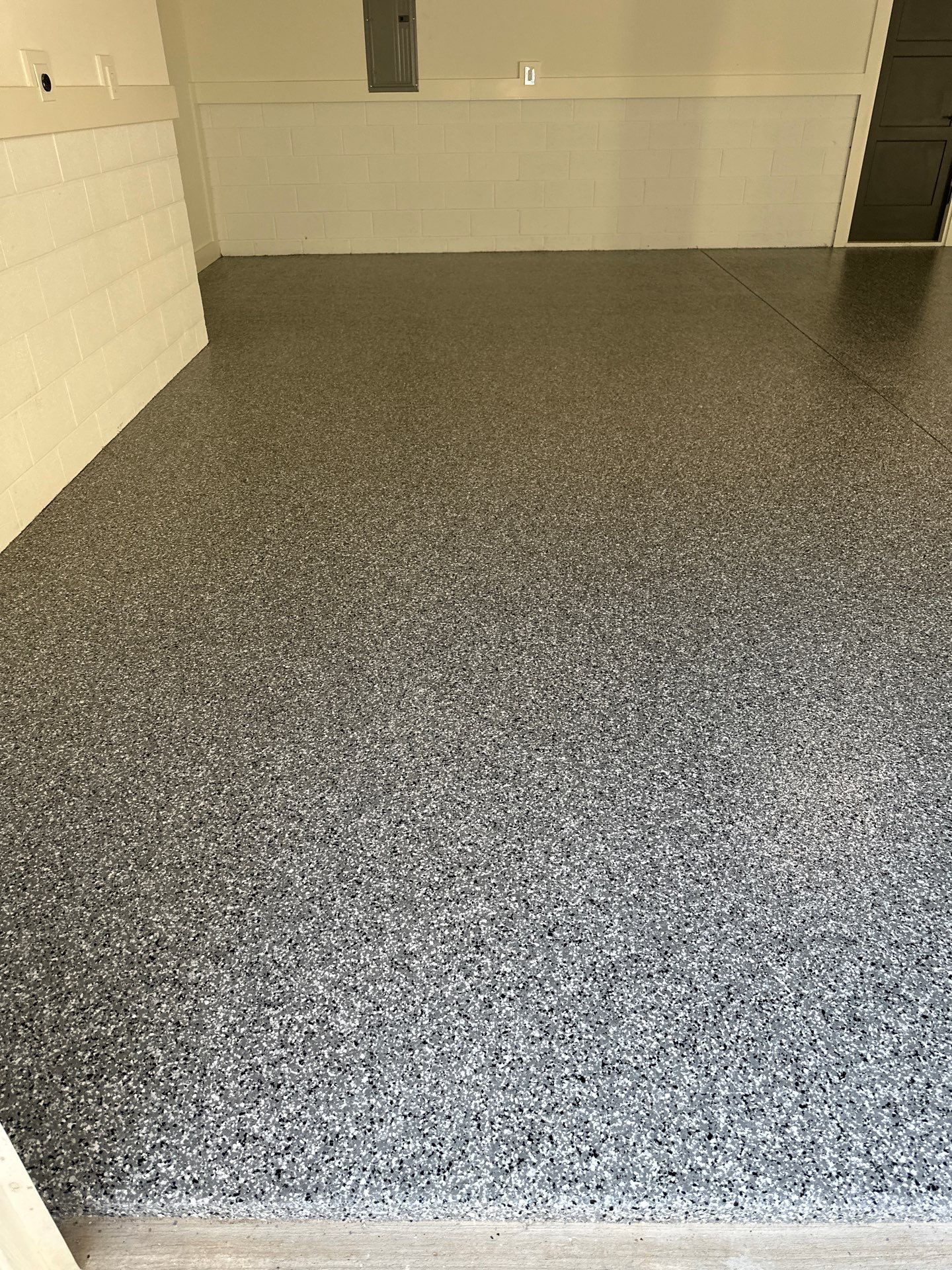 Garage Floor Coating using Wombat by My Garage Floor Guys