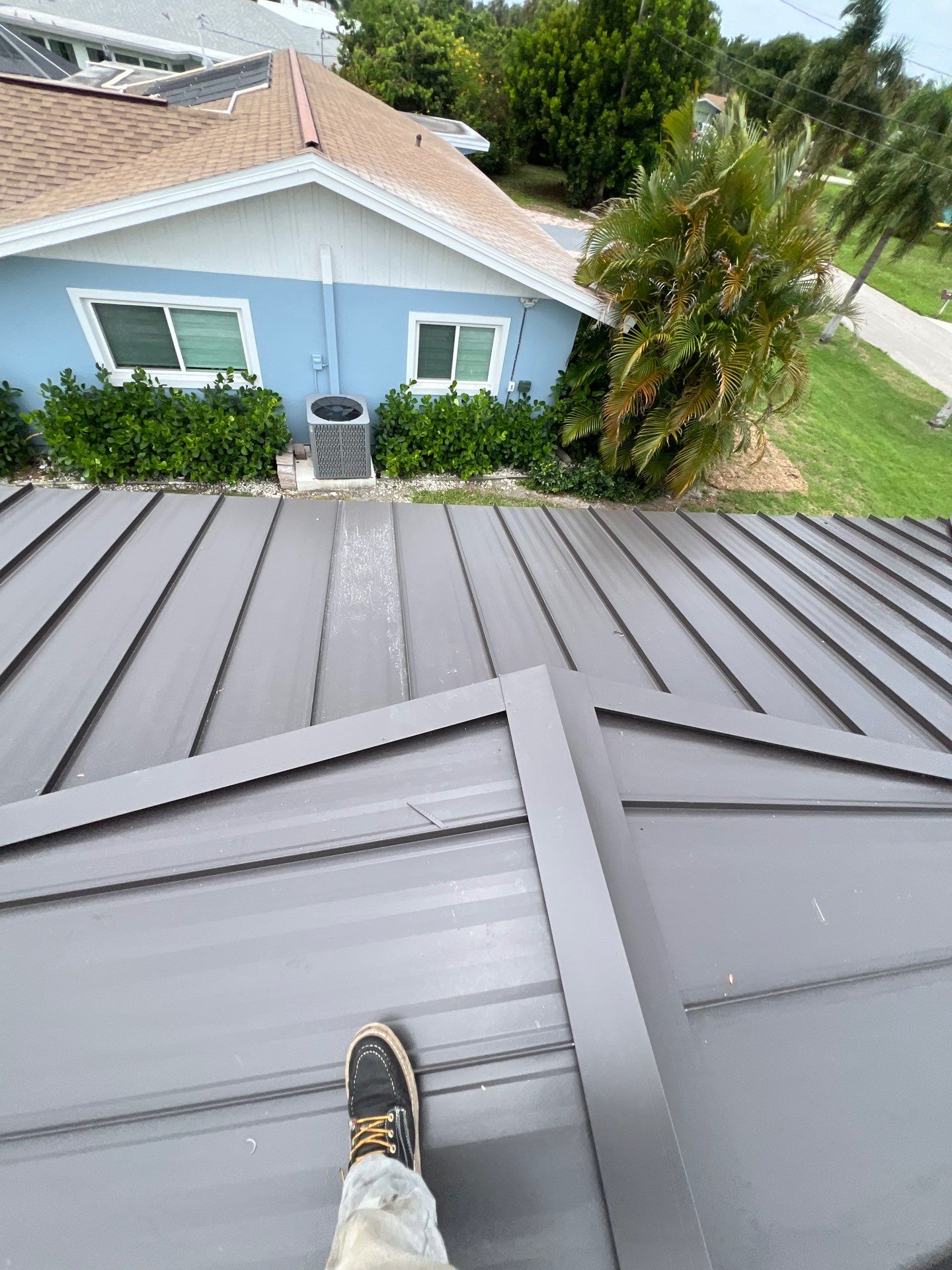 New Standing Seam Metal Roof Installation in North Fort Myers by cordova home services