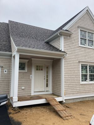 Gutter Installation using 5" K-Style Aluminum Gutter in Harwich, MA