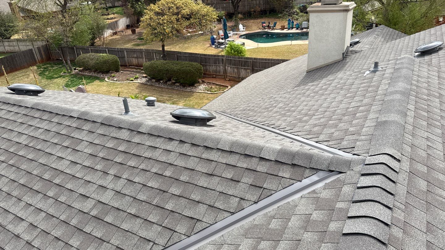 soffit repair & roof replacement in Edmond by McCann's Roofing and Construction