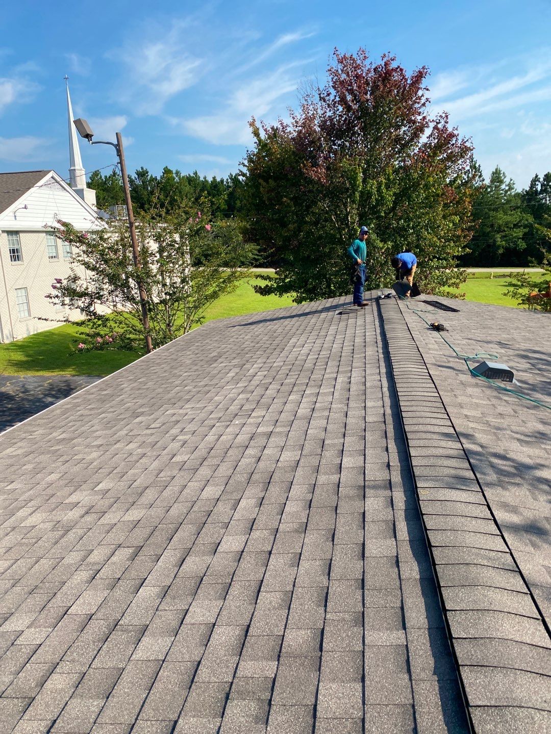 Commercial Roofing Installation using Roof Replacement by American Roofing & Construction LLC