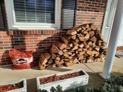 Firewood Delivery  using Seasoned Firewood