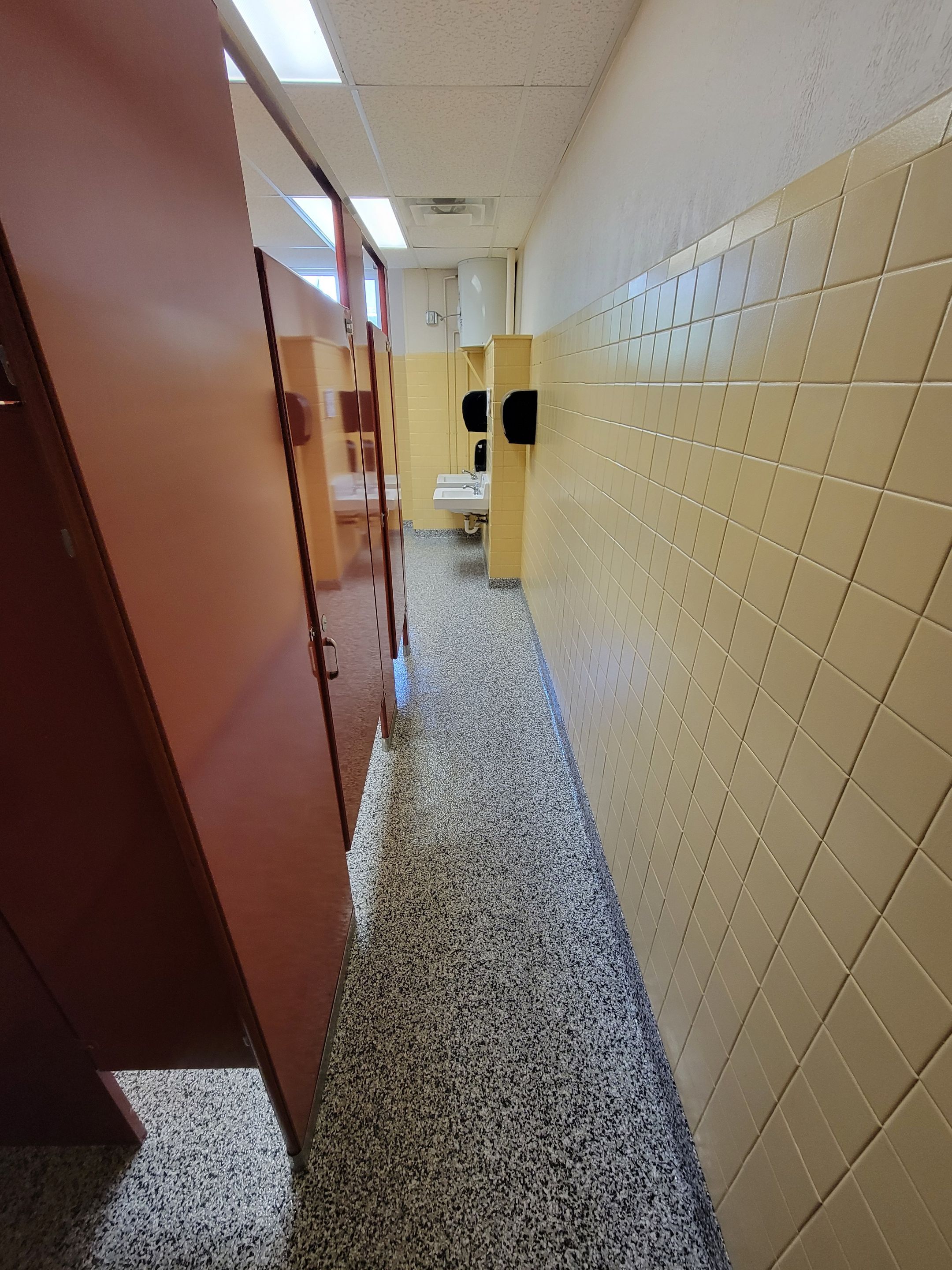 Bathroom in Domino - Columbiana, OH by Alexander Concrete Coatings