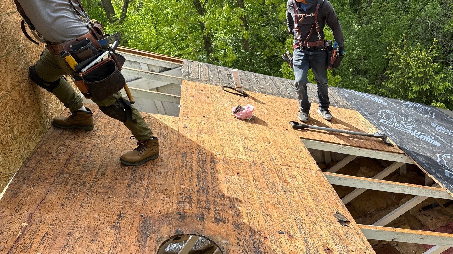 Roof Replacement using Owens Corning Desert Rose by 180 Contractors