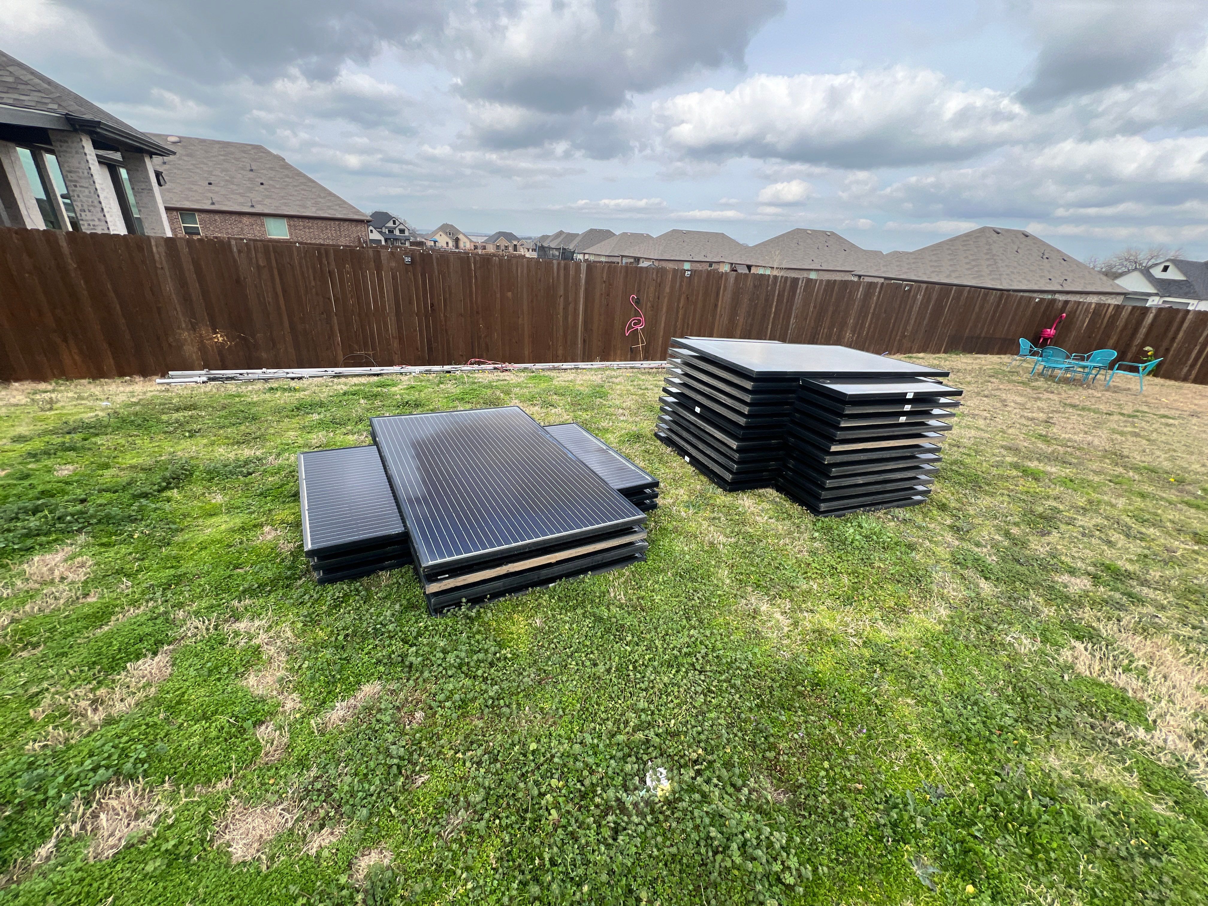 29 Panel D&R in Pilot Point Tx by Sunaura Solar