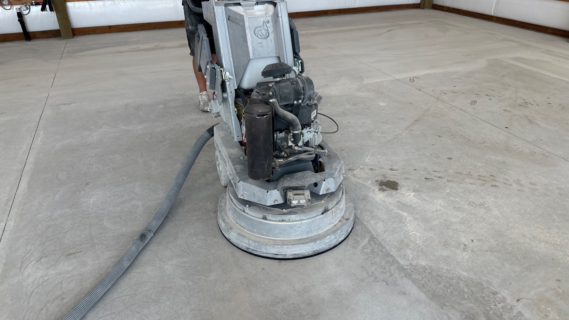 Shop Transformation using Travertine by Croc Coatings, LLC