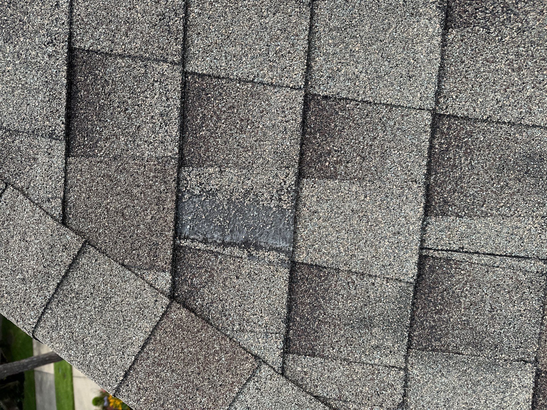Hail Damage using Owen's Corning Duration (Lifetime) Shingles by Roof Repair Company