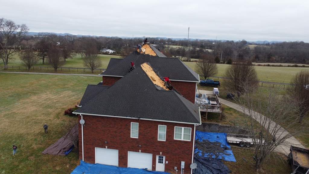 Commercial Roofing Installation using GAF HDZ Roofing System  by Undersun Roofing 