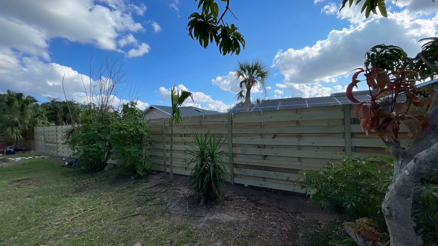 Wood Fence Installation using Shadowbox Wood Fence by Asap fence and gates, LLC