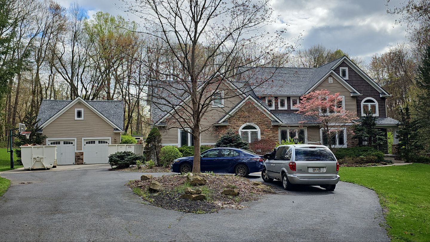Atlas Pinnacle, Color, Coastal Granite, Drip Edge, Color, Black by Eagle Eye Roofing