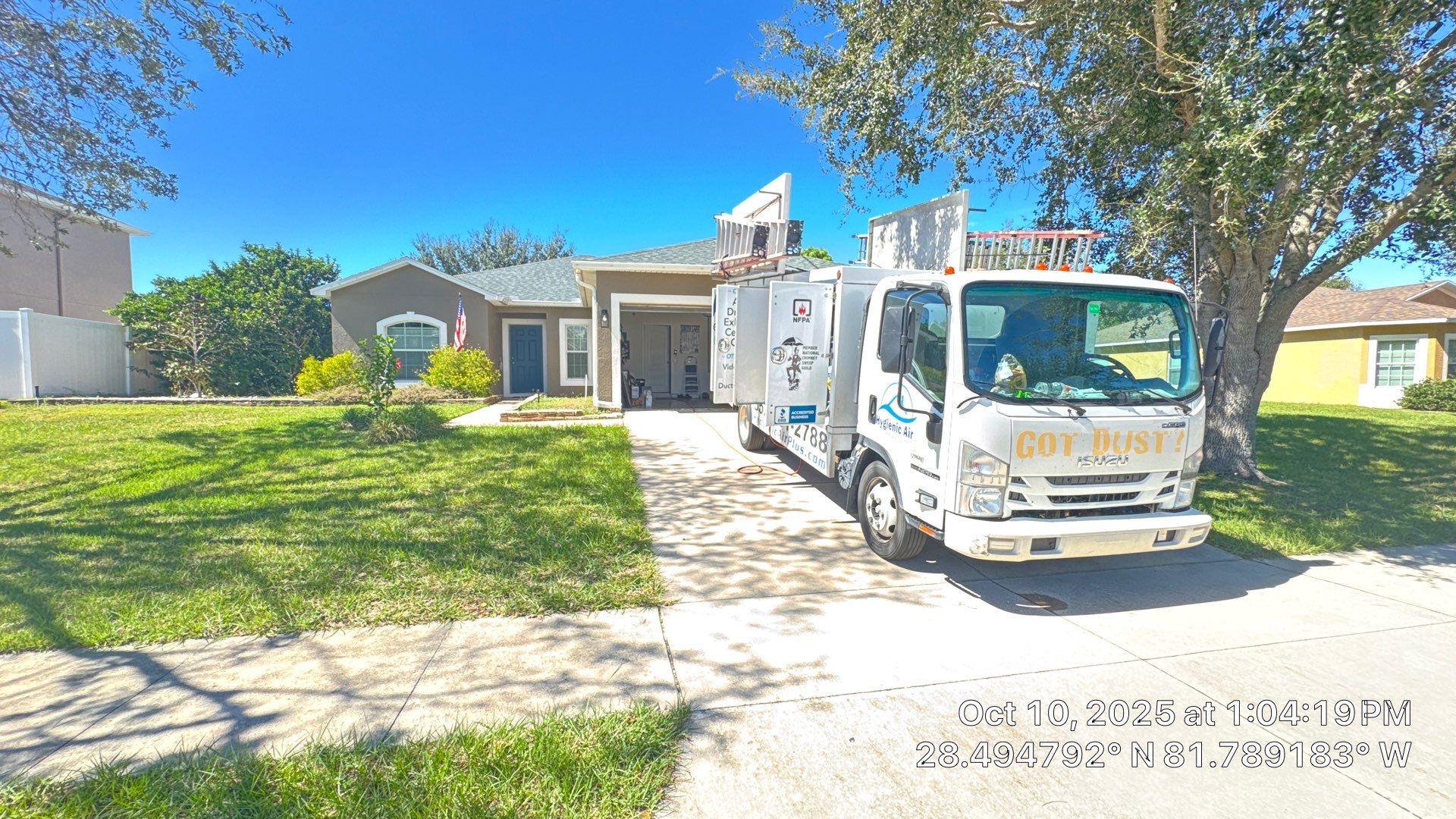 Air Duct and Dryer Vent Cleaning in Clermont by Hygienic Air, Inc