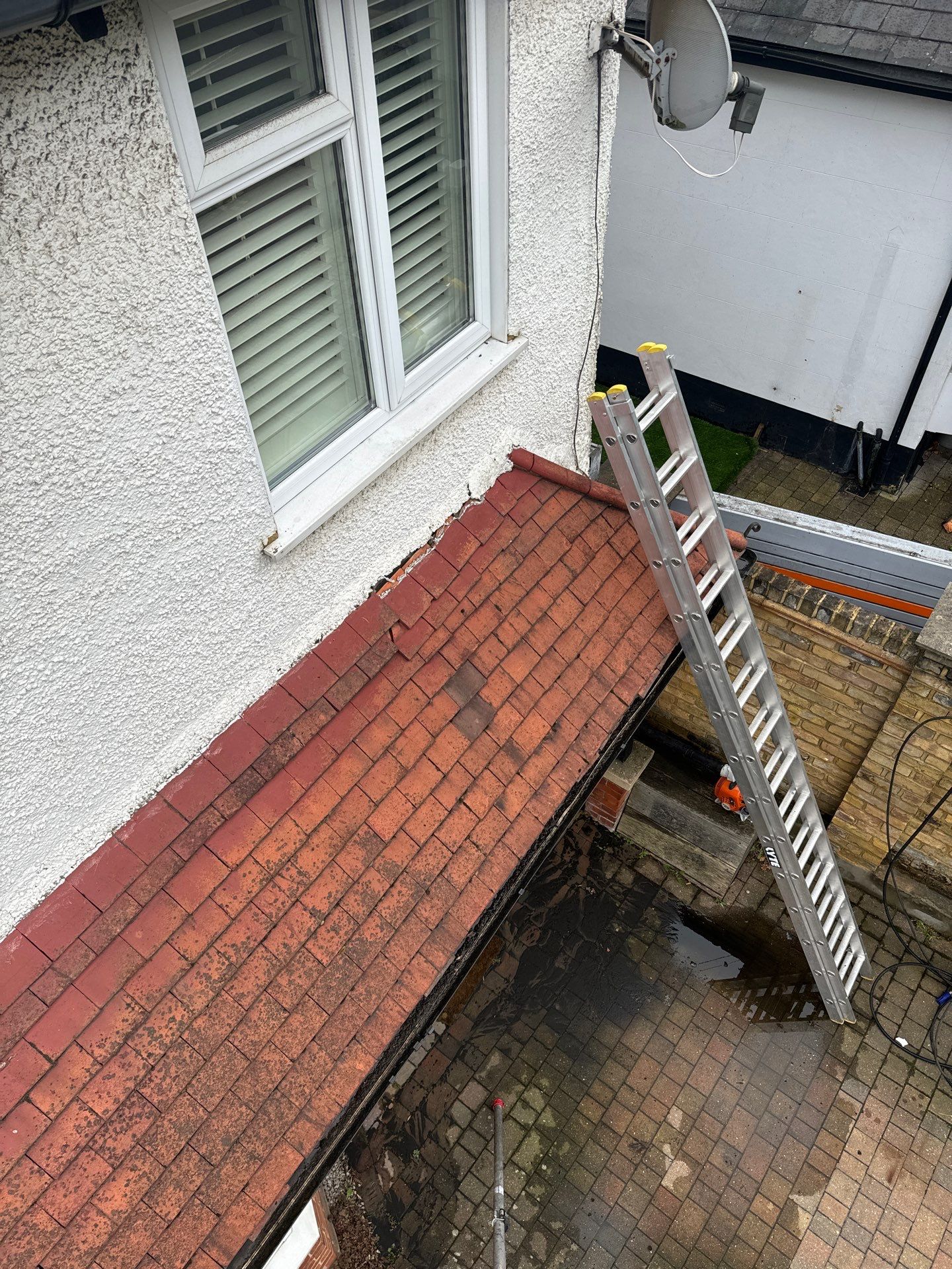 Exterior Clean - Roof - Patio - Driveway using honda 21 ltr/min by Ges Exterior Cleaning ltd