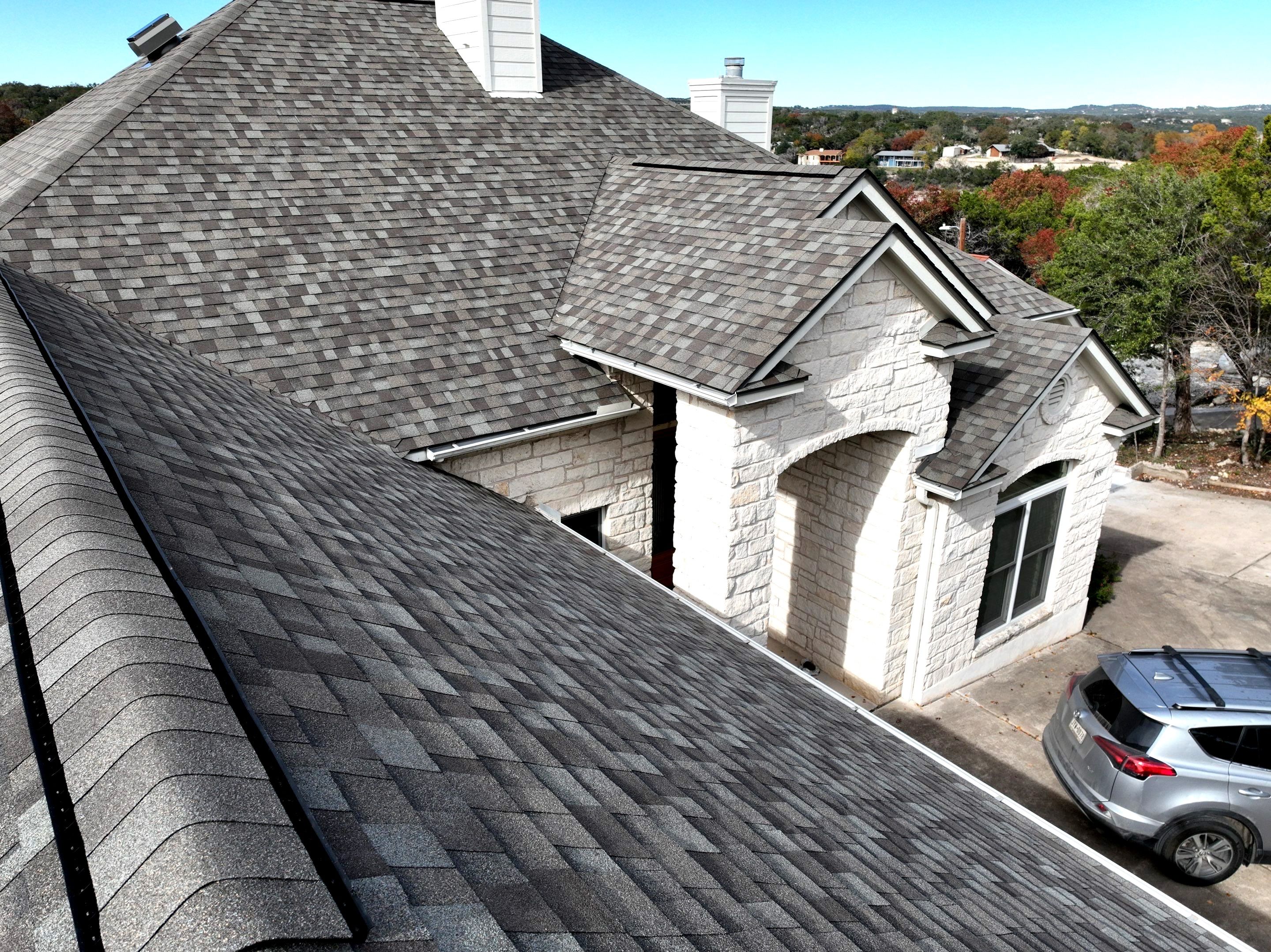 Residential Roof Replacement using Owens Corning 30 year Architectural Shingles by Premier Roofing and Contracting