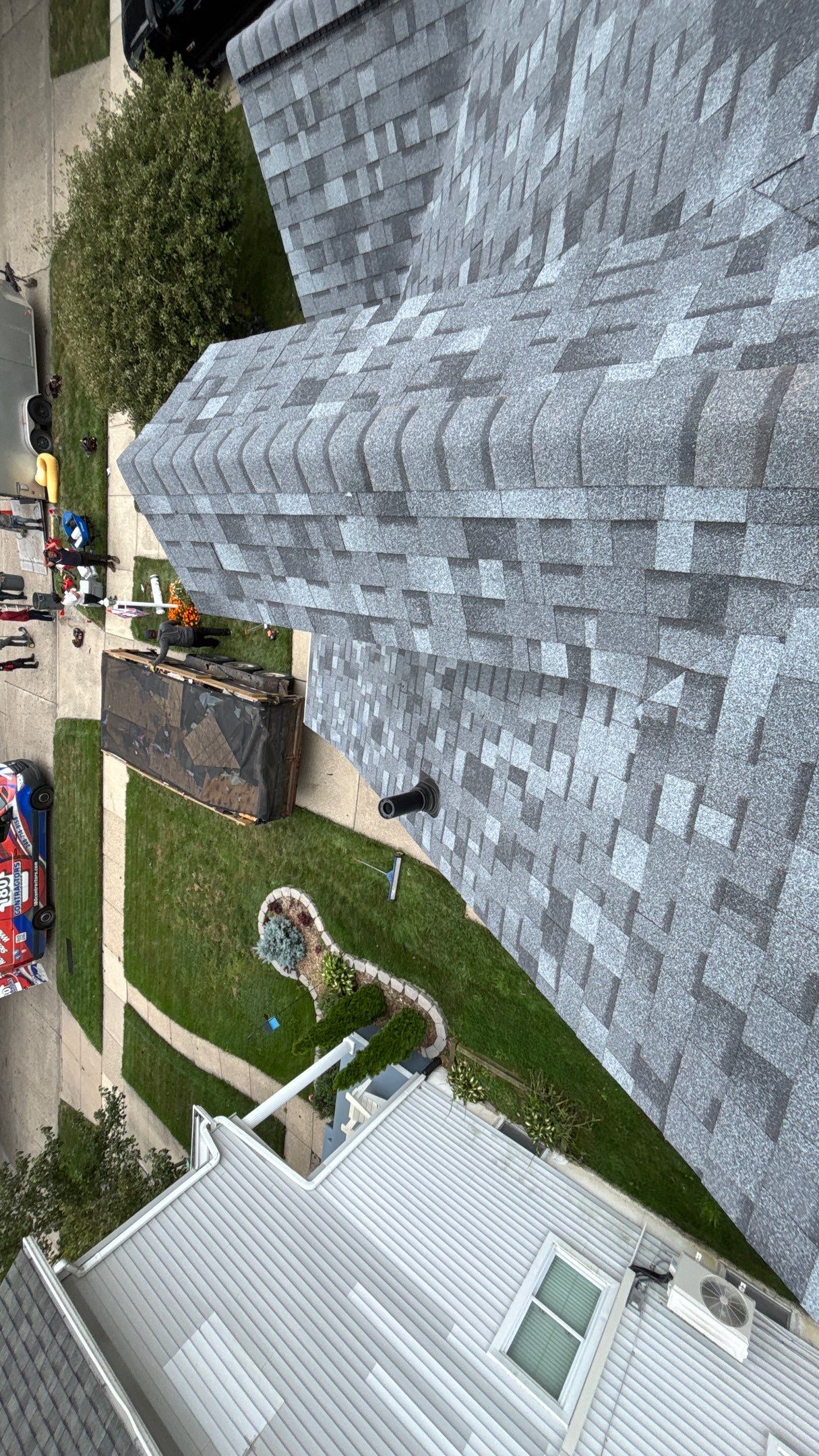 Roof Replacement using Owens Corning Slatestone Gray by 180 Contractors