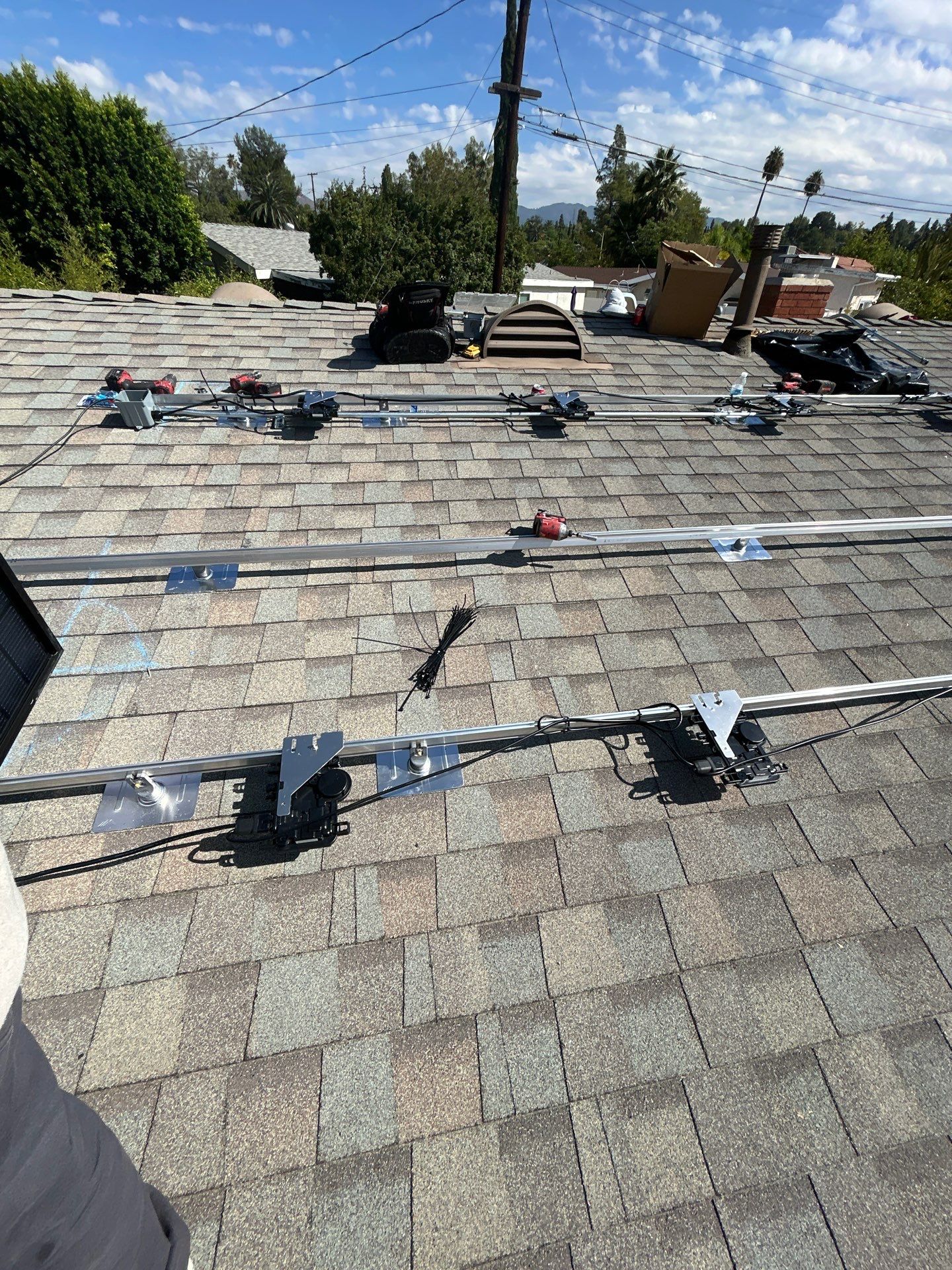 Los Angeles Residential Solar and Enphase Battery Storage Installation by AWS Solar
