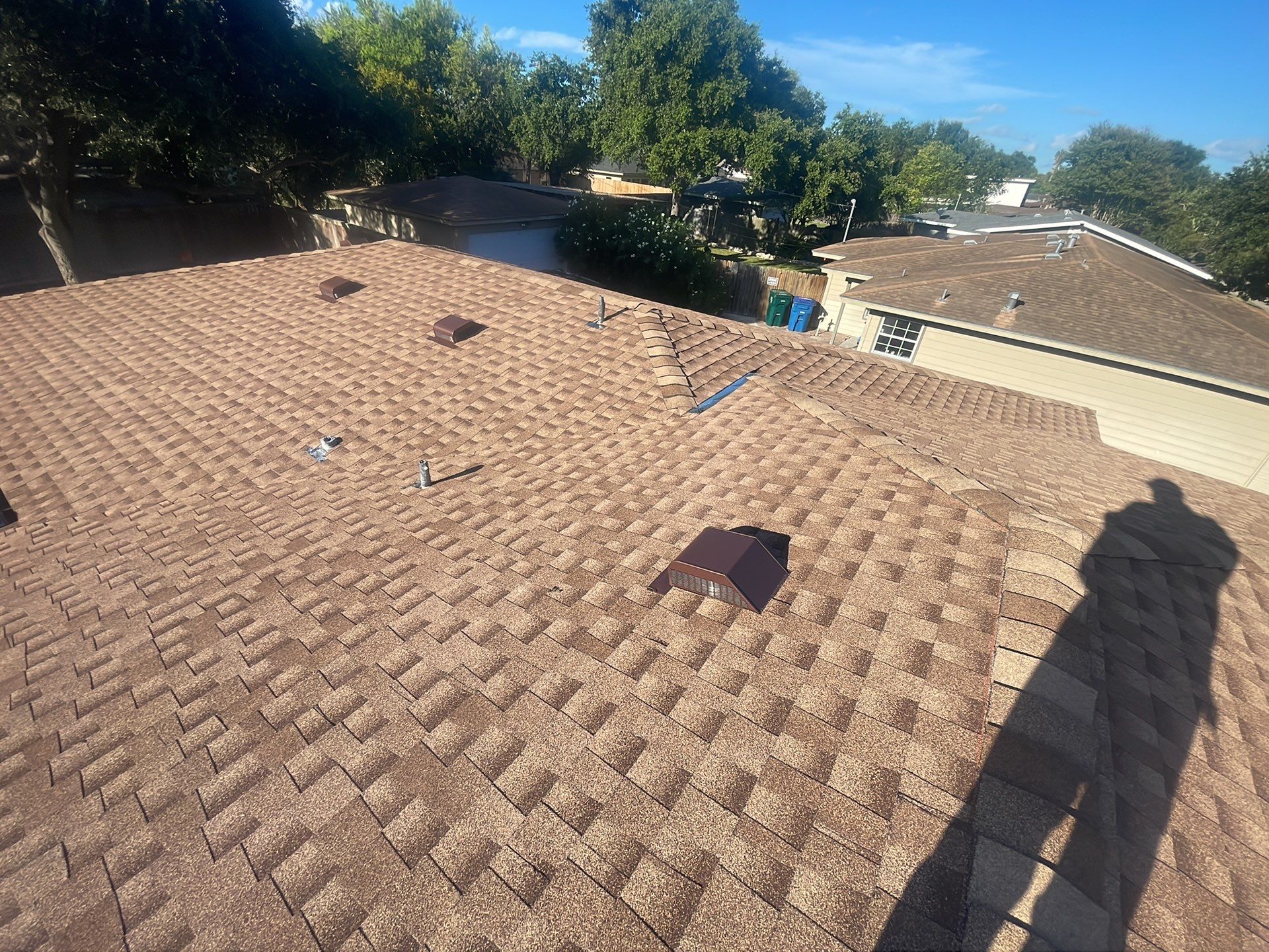 Residential Roofing Installation using GAF HDZ Shakewood by Lighthouse Roofing
