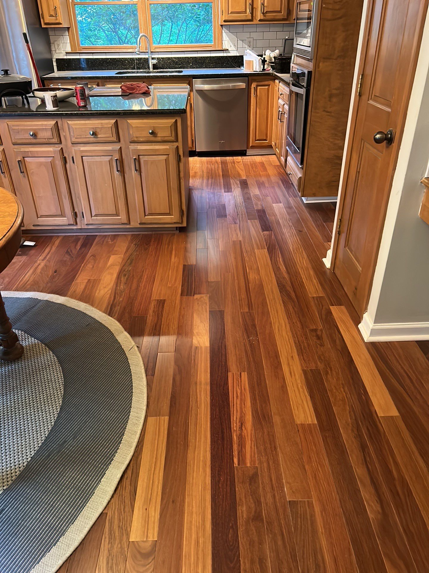 Beautiful Brazillian Teak by Footprints Floors of East Atlanta