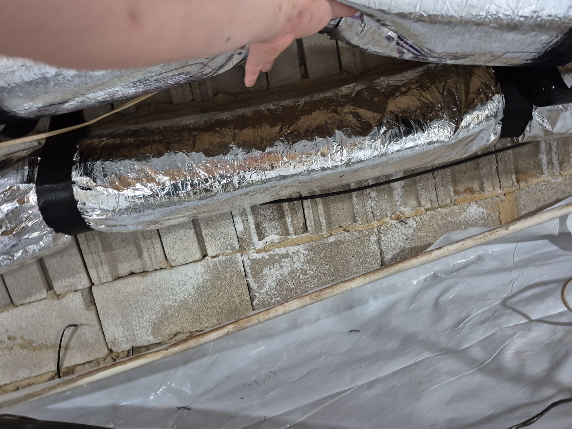 Project in Williamsburg by Patriot Crawl Space Repairs