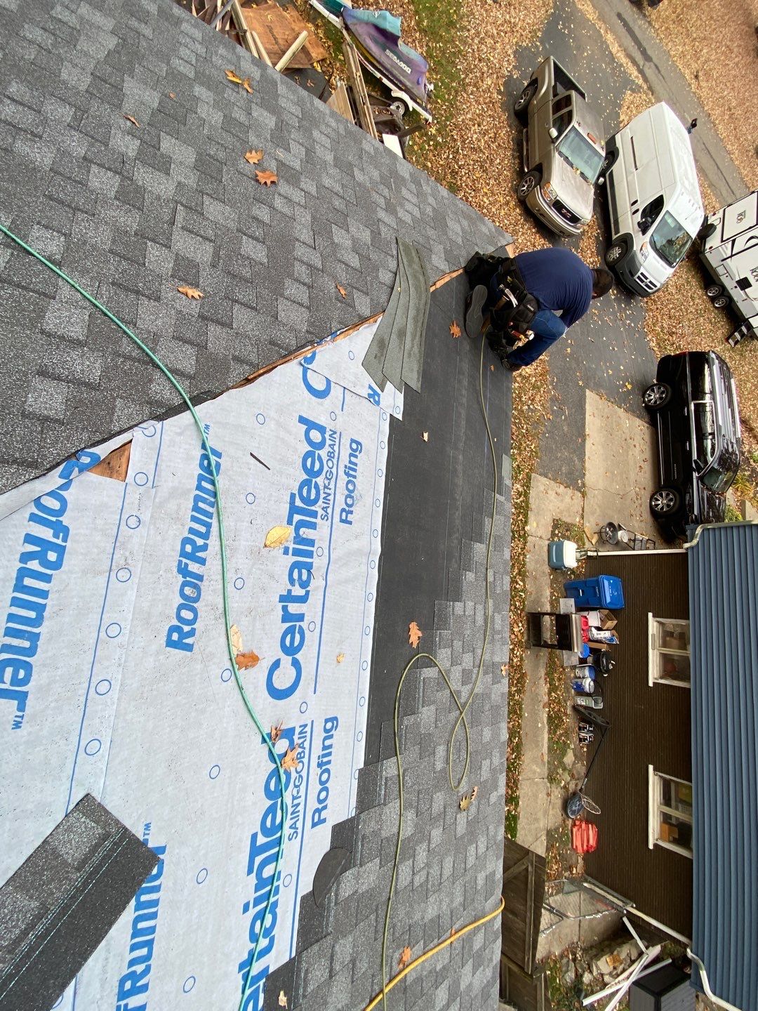 Roof Replacement using CertainTeed Landmark by 180 Contractors