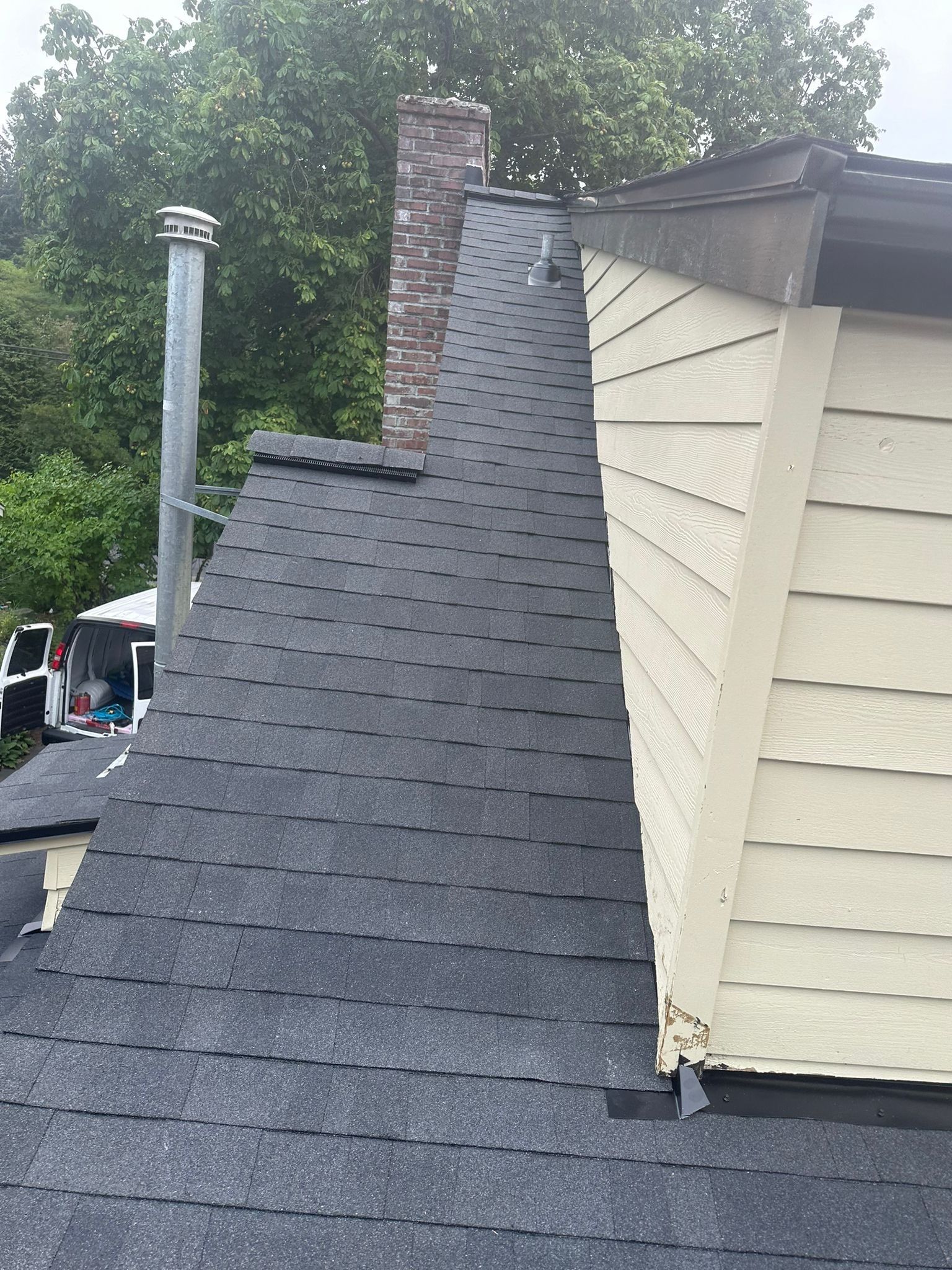 Residential Roofing Installation using GAF UHDZ Shingles by Roofing Formula LLC