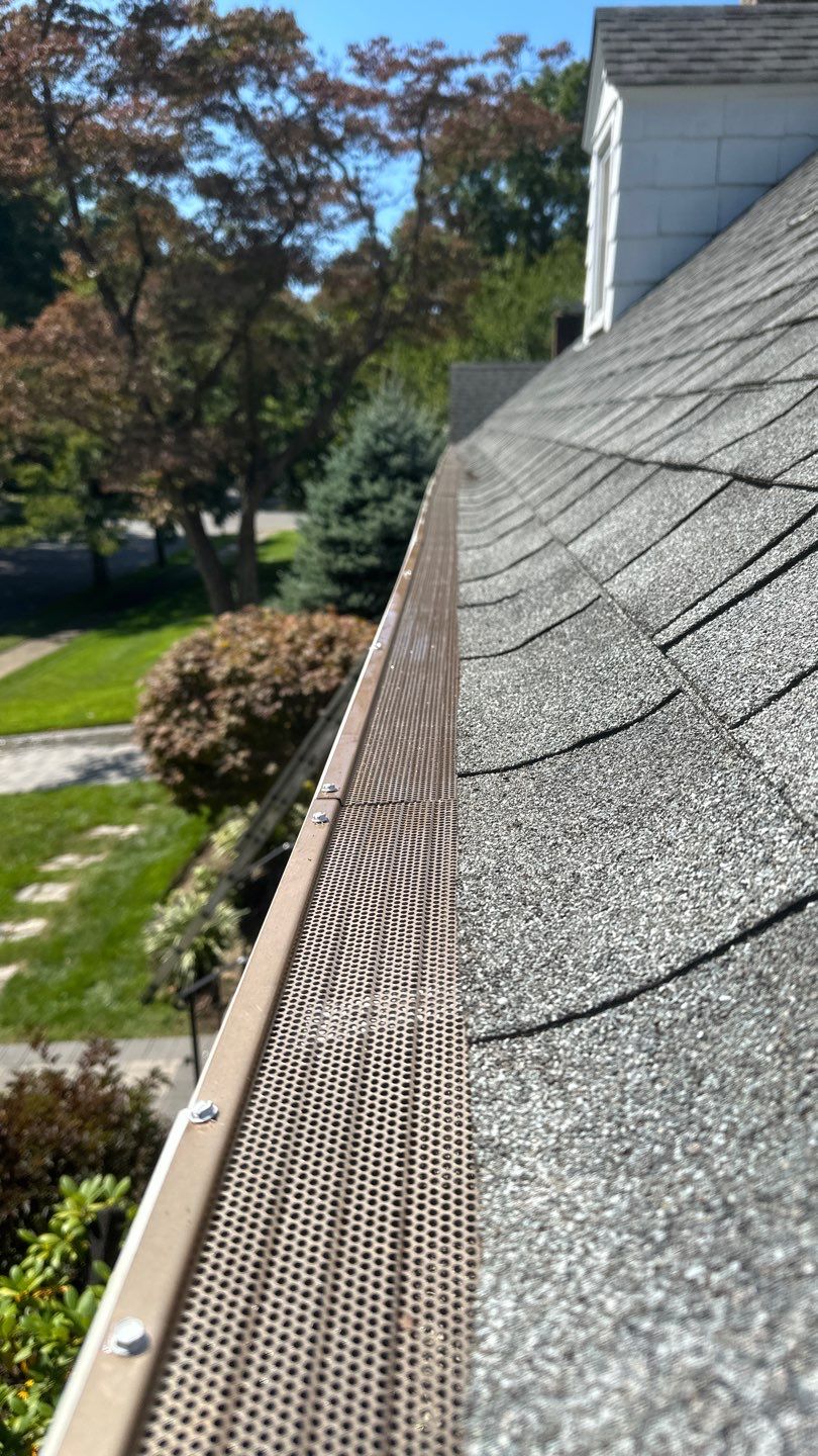 Foam Insert Removal and Microguard Installation by Above All Gutters 